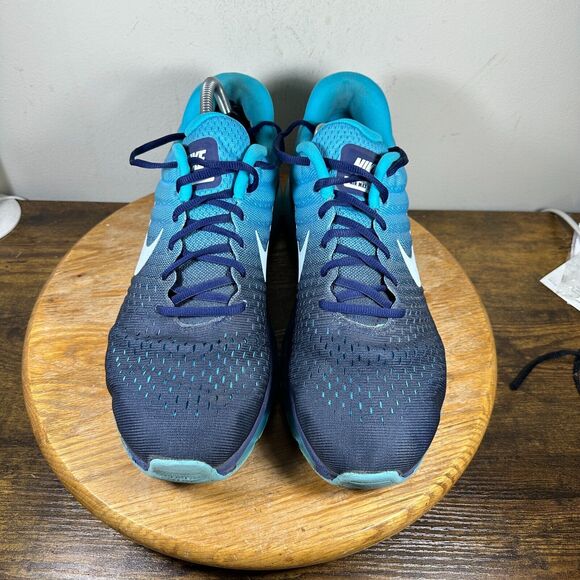 Nike Air Max 2017 Black White Anthracite Shoes Men's Size 12 849559-404 - Picture 2 of 9